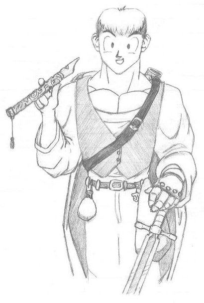 Dantai de'Remarquay, a self portrait